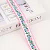 Cinta de lazo para oreja de madera de 2 cm, cinta de estilo étnico, accesorios para el cabello, cinta para tocado, ropa étnica, encaje para ropa