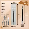 Cuchillo de Tallar de Aleación de Aluminio Sólido Cuchillo de Utilidad Estudiante DIY Cortador de Papel para Diario Abrecajas Sello de Goma Herramienta para Tallar Madera