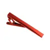 Clássico Transfronteiriço Novo Aço Inoxidável Polido Espelhado Gravata Clip Multicor Masculino Simples Sarja Laser Tie Clip