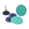 Disco de Lijado de Bloqueo Giratorio 3M de 2 Pulgadas 3 Pulgadas Disco Giratorio Máquina de Aire Plato Pulidor Botón Rueda de Tela de Lija Disco de Torque de 1 Pulgada