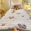 Colchón nuevo de terciopelo de leche grueso para dormitorio estudiantil, colchón individual de algodón, colchón de cama, cojín cálido para tatami, venta al por mayor