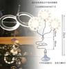 Luz LED para Acuario en Forma de Anillo de Ángel, Luz USB de Espectro Completo para Plantas Acuáticas, Forma de Anillo de Ángel de Espectro Completo