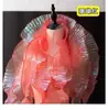 Encaje de Perlas con Cuentas Material Auxiliar Organza Plisado Cinta con Volantes Accesorios Malla Ramo de Flores Bolsa de Flores Decoración