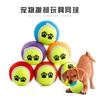 Brinquedo para Cachorro Pegada Bola de Tênis Bola Treinamento Elástica Resistente ao Desgaste Brinquedo Esportivo Interativo Suprimentos para Pets