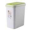 Color de adquisición personalizado creativo para el hogar cocina baño tapa abatible pedal de presión exportación al extranjero explosiones cubo de basura venta al por mayor