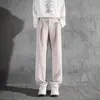 Pantalones Rectos de Cintura Alta Estilo Retro Napolitano K52 Gris Oscuro Pantalones Casuales Traje de Pantalón Hombres