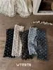 WTR878 Calcetines Nuevos de Otoño para Niños Calcetines con Volantes de Lunares para Bebé Protectores de Pantorrilla Calcetines Estilo Princesa Venta al por Mayor