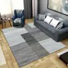 Tapete de Sala de Estar Atacado Transfronteiriço Área Grande Totalmente Coberto Sofá Mesa de Centro Manta Doméstica Veludo Cristal para Chão Lavável Manta Almofadas para os Pés