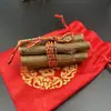 Un Manojo de Ramas de Madera de Durazno de Colores para Atraer la Buena Suerte, 7 Piezas, 7cm, para Calmar Niños y Bebés, Ramas Naturales de Madera de Durazno del Sudeste