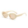 2024 Oval Full Frame Casual Moda Óculos de Sol Trendy Riding Pesca Óculos de Sol para Homens e Mulheres