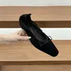 Zapatos de Salón Mary Jane de Estilo Francés Nuevo 2026 con Lazo, Boca Baja, Suela Suave, Versátiles, Cuadrados, Estilo Coreano, Zapatos de Ballet, Zapatos para Conducir