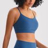Chaleco deportivo de yoga para mujer, sujetador para correr con almohadilla para el pecho sin anillo de acero, alta elasticidad, se puede usar al aire libre, arnés de fitness