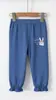 Calça Infantil JQ Jingqi Outono Nova Calça Jogger Casual Repelente de Mosquitos Unissex Bebê Algodão Roupa Infantil Calça Longa