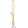 Juego de Vajilla de Acero Inoxidable 304 Estilo Palacio de Lujo Ligero Dorado Retro Vajilla de Estilo Occidental Cuchillo para Bistec, Tenedor y Cuchara con Relieve