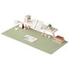 Tapete de Mesa de Cuero Antifouling de Silicona, Mantel, Escritorio de Escritura, Protección Ocular para Computadora, Tapete para Escritorio de Estudio de Niños, Anti-quemaduras y Aislante Térmico