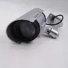 Cámara de simulación pistola monitor falso con luces parpadeantes negro plata