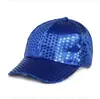Gorra de actuación para niños adultos sombrero de lentejuelas gorra de béisbol de lentejuelas para actuación gorra de béisbol de lentejuelas para baile en escenario venta al por mayor