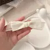 Pinza para el Pelo de Niña Dulce Princesa Red-net Clip de Lazo de Organza Estilo Inmortal Pinza Versátil para Flequillo Pinza de Pato