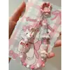 Castillo de Corazón Girly Gato Kitty Colgante para Funda de Teléfono Cámara CCD Álbum de Tarjetas Guben Decoración Dulces Cuentas de Mano