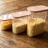 Latas de Almacenamiento para Granos de Cocina Doméstica, Contenedores Sellados para Almacenamiento de Arroz, Nueces, Granos, Productos Secos, Latas de Almacenamiento a Prueba de Polvo y Humedad