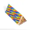 Lápis de Cor Coloridos Arco-Íris Espessos Desenho para Crianças Aula de Artes Desenho Lápis Coloridos Lápis Multicoloridos Dropshipping Transfronteiriço