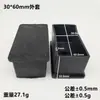 Venta Caliente Tubo de Acero Resistente al Desgaste Paquete Mesa Cubierta Cuadrada Taburete Mesa Silla Pata de Mueble Cubierta de Goma Engrosada Almohadillas para Pies de Muebles