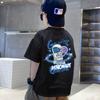 220g Ropa de Verano para Niños, Camisetas de Algodón de Manga Corta, Moda Infantil para Niños Medianos y Grandes, Tops de Verano Modernos para Niños, Camisetas de Moda para Niños