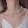 Accesorios para el Cabello de Perlas, Tocado con Cuentas, Adornos para el Cuello Hechos a Mano, Collar, Pasarela, Novia de Escenario t, Sesión de Estudio de Ensueño, Adornos para la Frente de Fotos
