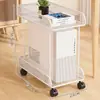 Suporte para Gabinete de Computador, Base para Gabinete Móvel, Rack de Armazenamento, Rack de Colocação para Desktop, Bandeja para Debaixo da Mesa, Suporte Deslizante, Tamanho Pequeno