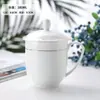 Hotel Hotel Taza Oficina Habitación Cerámica Blanco Puro Taza de Té con Tapa Taza para Beber Logotipo Impreso