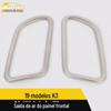 Adequado para 19 K3 painel frontal saída de ar anel brilhante K3 ar condicionado frontal ar condicionado saída de ar acessórios decorativos patch