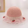 Sombrero de Bebé Verano Delgado Sombrero para el Sol de Mujer Bebé Lindo Súper Lindo Sombrero de Pescador para Bebé Sombrero de Paja de Playa Protección Solar 2024