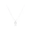 Collar Minimalista con Colgante de Pez Pequeño para Mujer, Cadena Divertida y Linda de Plata para Clavícula, Accesorio Versátil de Diseño de Nicho
