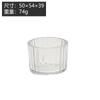 Copo de Vela Casual e da Moda Grande Capacidade Transparente Copo de Vela Copo de Aromaterapia para Casa Copo Vazio Decoração Recipiente para Vela