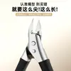 Alicate para Sulco de Unha Conjunto de 4 Peças Cortador de Unha Tesoura Oblíqua para Unha Alicate Bico de Águia para Unha do Pé Cortador de Unha de Abertura Grande Ferramentas de Manicure