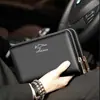 Cartera larga para hombre de fábrica, bolso de mano largo, bolsa para teléfono móvil multi-tarjeta, tarjetero, bolso de mano con cremallera, bolso largo