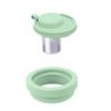 Acessórios Stanley Tampa Dobrável para Copo com Canudo stanley40oz Tampa de Silicone para Copo Tampa Plástica à Prova de Vazamento Stanley