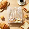 Sacos de Embalagem Transparentes Atacado, Sacolas para Padaria e Confeitaria, Sacolas Plásticas para Lojas de Panificação e Sobremesas, Sacolas para Levar