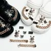 2026 Moda Nuevo Versátil Zueco de Oso con Cuentas Accesorios para Zapatos DIY Dijes Desmontables para Zapatos Hebillas de Zapatos de Alta Gama