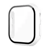 Adecuado para Apple Watch 12, carcasa de reloj, carcasa integrada y cubierta protectora de película para Apple Watch S12, carcasa mate de PC
