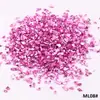 30 Colores Piedra Mineral Imitación Grava de Vidrio Asimétrica Pluma Decorativa Creativa DIY para Uñas Portaplumas Marco de Fotos Material de Relleno para Pintura