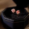 Pendientes de Plata de Ley S925 tipo Candado de Kongming para Mujer, Estilo Ins, Gama Alta, Pendientes de Lujo Ligero, Nuevo Modelo 2026, Accesorios Únicos para Orejas