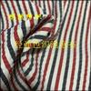 Suministro Tela Impermeable Brocado Poliéster Hilo Elástico Meridian Teñido en Hilo Rayado Arrugado de Burbuja, Tela para Chaqueta Cortavientos Ropa de Mujer Camisa