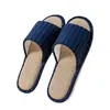 Nuevas pantuflas de lino para hombre, antideslizantes, adecuadas para primavera y otoño, uso en interiores en casa, silenciosas, pantuflas de algodón y lino para todas las estaciones para mujer