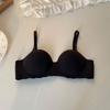 Sujetador de Intimates Simple de Color Sólido para Niña, Pechos Pequeños Push up para Lucir Más Grandes, Sin Costuras, Sin Varillas, Push-Up, Moldeador de Cuerpo Intimates Cóctel