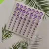 .4.5.6.8.10Mm Adesivos Redondos de Strass Acrílico para Álbuns de Fotos Criativos DIY de Crianças e Decorações de Capa de Celular