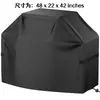 Funda para parrilla de barbacoa exterior, funda para lluvia para estante de barbacoa exterior, funda impermeable, funda parasol, funda protectora