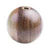 Atacado de fábrica sândalo seda dourada Yin e Yang Madeira contas soltas contas redondas contas DIY pulseira de mão rosário material de joalheria homens e mulheres
