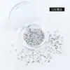 Dongzhou 2x4mm Forma de Marqués Cristal Brillante Pedrería para Uñas Mariposa Ala Pedrería Decoraciones para Uñas DIY