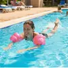 Argolas de Braço Infláveis para Crianças de Novo Modelo Transfronteiriças com Grande Flutuabilidade, Boias de Braço de Desenho Animado, Equipamento Auxiliar de Natação Universal para Adultos